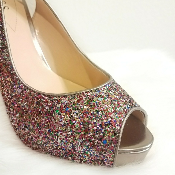 GUESS glitter platform heels - Picture 3 of 5